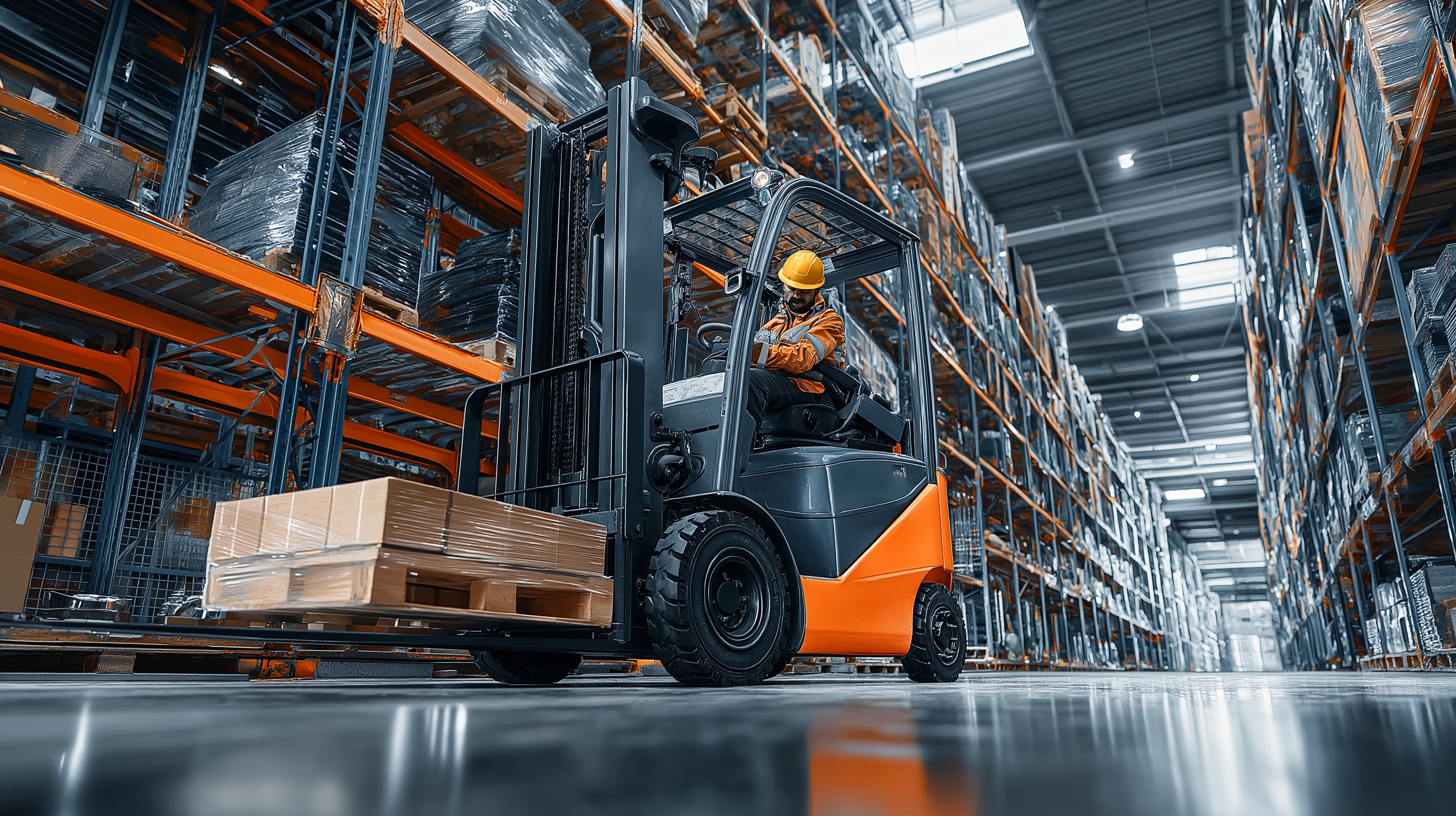 Bluetooth scanner forklift